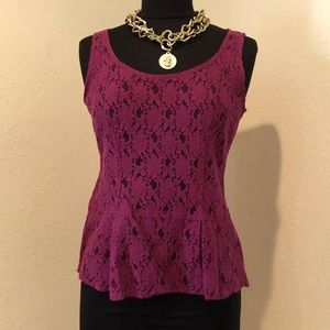 Peplum blouse